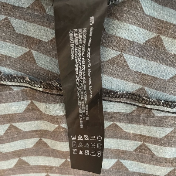 Zara Mini Dress, Size XL, Navy & Black - Picture 7 of 9